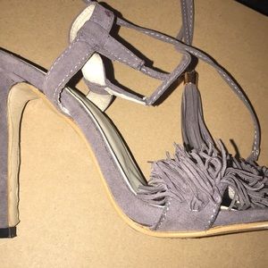 Ladies Luxe Fringe Stiletto